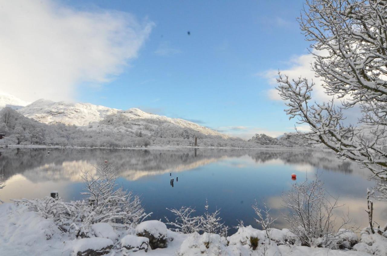 Glenfinnan Retreats, Ash Cabin ภายนอก รูปภาพ